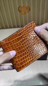 DOMPET KULIT BUAYA FULL LUAR DALAM PREMIUM - DOMPET LIPAT PRIA KULIT BUAYA - DOMPET PRIA KULIT BUAYA