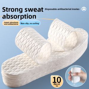 XIANZHAO | Mens Absorbent Anti-Odor Breathable Anti-Slip Disposable Wood Pulp Insoles