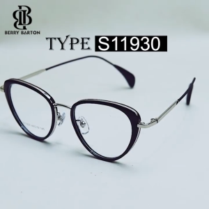 BerryBarton Kacamata Frame Cat Eye Lensa Minus Anti Blueray Photocromic Fashion Wanita S11930