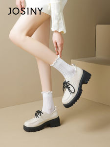 Josiny | Loafer Shoes Thick Soles Jk Uniform Style