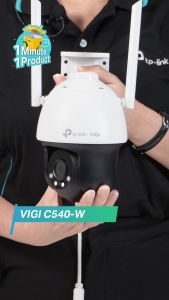 TP-Link กล้องวงจรปิด 4MP Wi-Fi ภาพสี24ชม. พูดคุยโต้ตอบได้ รุ่น VIGI C540-W เลนส์ 4MM BY DKCOMPUTER