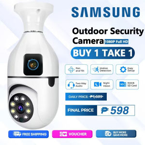 Samsung Dual Lens CCTV Camera Connect Cellphone With Audio and Speaker
