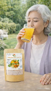 Golden Lemon Ginger Tea Powder Drink | Immune Booster Healthy Detox Drink | Natural Wellness Tea