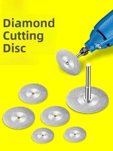 Ultra-Thin Diamond Cutting Disc Mini Metal Glass Tile Grinder for Gap Cleaning Small Size Electric Tool Sharpstone Piece