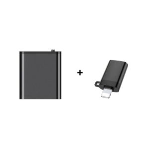 Mini Voice Activated Recorder Only 0.25cm Built-in Magnet Small Digital Audio Recording Sound Device Micro Dictaphone STTWUNAKE