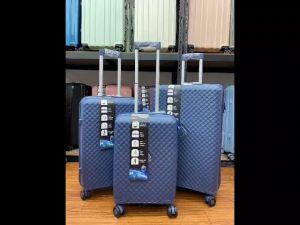 POLO CLUB - USA Boeing Polypropylene HardSided 8 Wheeler Spinner Luggage Set/Cabin and Check-in Suitcase/Trolley Bag for Travel Set of 3 (Large-75 Cm Medium- 65 Cm Small- 55 Cm)