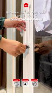 PIRA - ASHTON 4P FGD MWD Lemari Pakaian Besi 4 Pintu dengan Laci dan LED