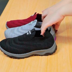 SEPATU SNEAKERS WANITA NYAMAN DIPAKAI JOGGING BAHAN FLYKNIT IMPORT BERKUALITAS PRAKTIS P31