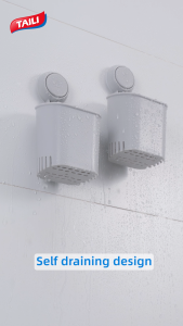 TAILI 2PCS Suction Cup Toothbrush Holder Razor Holder for Shower Removable Suction Holder for Bathroom Accessories Electric Toothbrush Toothpaste Tableware Holder for Kitchen No Drilling Waterproof