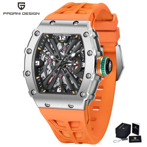 Pagani Design | 2026 Pagani Design New 42MM Wine Barrel Quartz Watch Luxury Sapphire Stainless Steel Japanese VH65 Movement Mens Watch