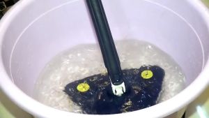 Triangular Mop 360° Rotatable Adjustable Wet And Dry Use Self-extrusion Type Lazy Mop Household Ceiling Window Floor Mop