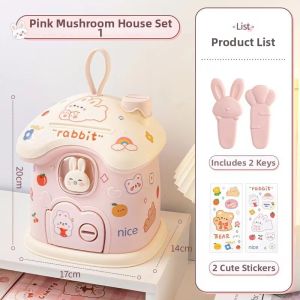 FEIYU | Girls Cute Money Box Piggy Bank