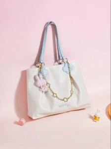 Miffy | New Simple Pure Color Fashionable Large Capacity Tote Bag