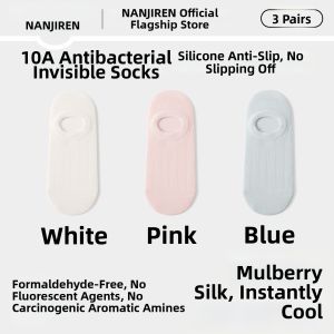 Nanjiren | Antibacterial Anti-slip Thin Short Socks