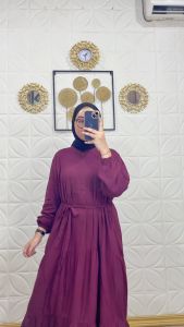 Gamis Rayon Remple Susun Polos Toyobo Canda Busui Friendly Terbaru 2024