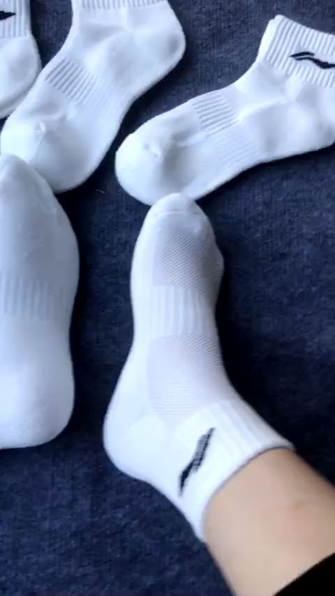 Tất Yonex linning cổ trung  tất vớ cầu lông thể thao cao cấp trắng đen mẫu mới sport socks