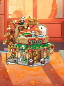 Loz | Beijing Roast Duck Shop Educational Assembly Model