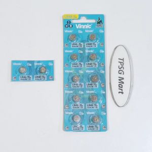 Pin AG5 LR754 G5 LR48 193 GP93A 393 SR754W / Pin 1.5V VINNIC