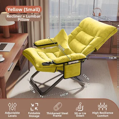 MEIDIHUAFU | Foldable Multi-functional Reclining Lazy Sofa