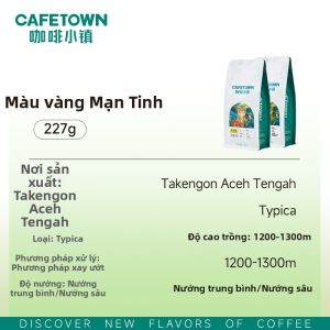 CAFETOWN | Đậu Cà Phê Mandheling G1 Nguyên Miền 227g