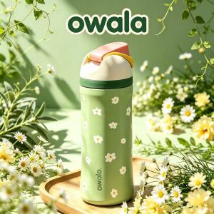 Owala Darling Daisy FreeSip 24 oz Water Bottle