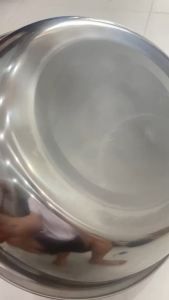 Thau Chậu inox 46cm Phước Thành loại dày sáng bóng bền đẹp phục vụ cho gia dình quán ăn nhà hàng