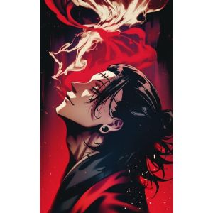 Bandai | Jujutsu Kaisen Bộ Tranh Gắn Đá Full Tròn/Vuông Kim Cương Khảm Thủ Công Tác Phẩm Nghệ Thuật Anime Theo Chủ Đề Trang Trí Nhà Quà Tặng