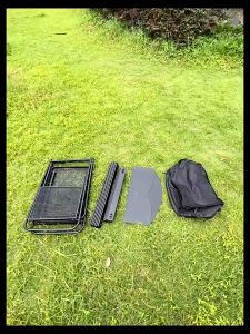 Mountainhiker | Outdoor Camping | Portable Cook Station | Easy Setup | Aluminum | with Storage Bag | Kitchen table | camping kitchen set