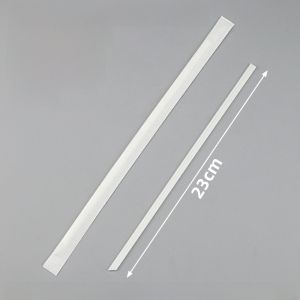 Degradable 15cm Short PLA Straw Milk Coffee Paper Packaging Sharp Tip Thin Drinkable High Temperature Resistant Plastic Straws