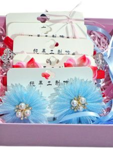 Princess Style Hairpins for Girls Traditional Chinese Costume Accessories Kindergarten Performance Outfits Spring Batch
