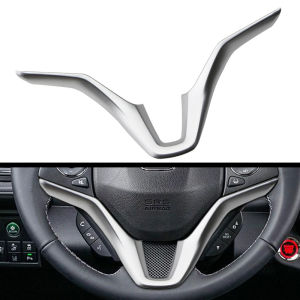 Car Interior Steering Wheel Cover Sticker Trim for Honda HRV HR-V Vezel 2014 - 2020 Decoration Accessories