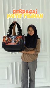 Tote Bag Berkualitas Dari Taiwan: Tas Souvenir Negara Taiwan 6 Motif Siap Kirim