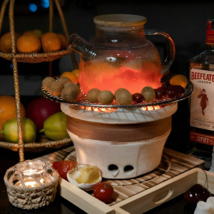 MIVOFIVO | Transparent High Temperature Resistant Hot Wine Cooking Pot