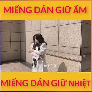 Miếng dán giữ nhiệt làm ấm mùa đông