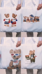 Beverly Hills Polo Club กระเป๋าผ้า Classic Bear