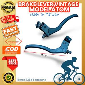 (( VINTAGE ATOM )) Handle Rem Brake Lever Tuas Rem Sepeda MTB Touring Federal Classic Jadul Taiwan