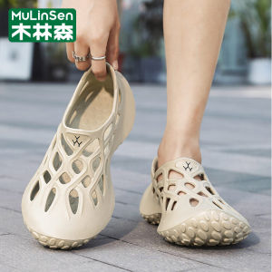 Giày Lười Nam Mùa Hè Thoáng Khí Đế Dày EVA Thường Ngày Nhẹ Thoải Mái Giày Lười Đi Câu Cá Leo Núi Đi Bộ