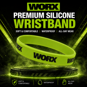 Worx | WORX sports wristband tool decoration couple basketball sports wristband fitness rubber wristband