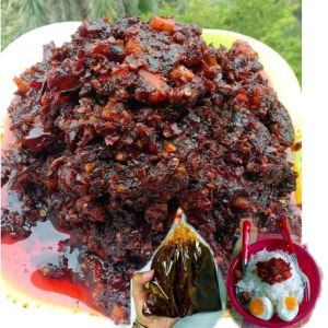 น้ำพริกผัดกากหมู สูตรเด็ดเมืองพิจิตร แพ็คครึ่งกิโลกรัม(500กรัม) ทำใหม่ ส่งไว เมนูที่ต้องมีติดตู้กับข้าว อร่อยแบบฟินๆ