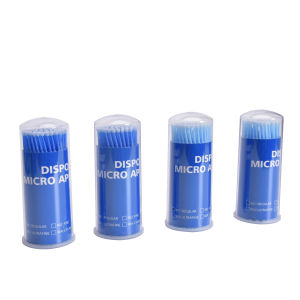 PIORPOY 100Pcs Dental Micro Brush Bottle Dental Disposable Micro Brushes Applicators Brush Teeth Oral Dentist Materials Dropship