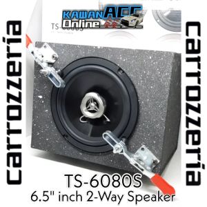 Carrozzeria Japan 6.5 inch 2way Speaker [100% Original] TS-6080S 380 Watts Car Speakers Audio Sound
