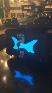 HNJ TOP-01 Motorcycle Compartment 45 Liters Top Box Motorcycle Top Box With LED Light