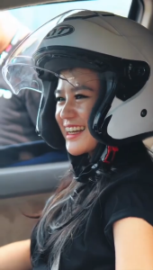 Helm Kyoto mirip Asli 100% SNI MERK PRIEST Bonus sticker KYT