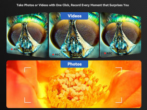 TOMLOV DM1S WiFi Wireless Digital Microscope 50X-1000X HD 1080P Portable Handheld USB Trichome Mini Coin Microscope Camera Magnifier with Stand for iPhone iPad Android Phone PC