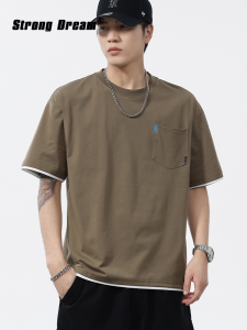 Heavyweight Vintage Two-Tone Style T-Shirt