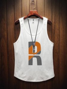 Sleeveless T-Shirt Basketball Trendy Sports Fitness Clothes Summer Hong Kong Style Trendy Ins Waistcoat Mens Loose Pure Cotton