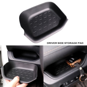 Silicone Storage Mat Set For Toyota RAV4 2020-2025 Center Console Driver Passenger Cup Holder Anti-Slip Interior Accessories