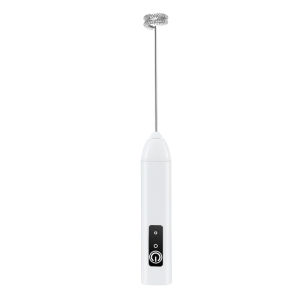 Electric Milk Frother USB Rechargeable Handheld Egg Beater 3 Speeds Foam Maker Mixer Coffee Drink Frothing Wand Foamer Kitchen