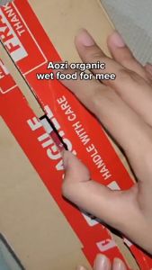 85g Aozi Organic Pouch Aozi Organic Kitten Food All Stages Cat Cats Wet Pouch Food Essentials