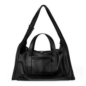 JANDRESS | Black Dark Street Style Large Capacity Tote Bag
